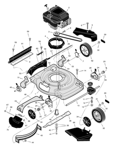 Part Location Diagram of 1101640 Murray DISCONTINUED
